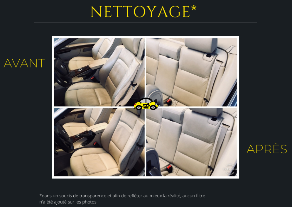 Nettoyage BMW série 3 e93